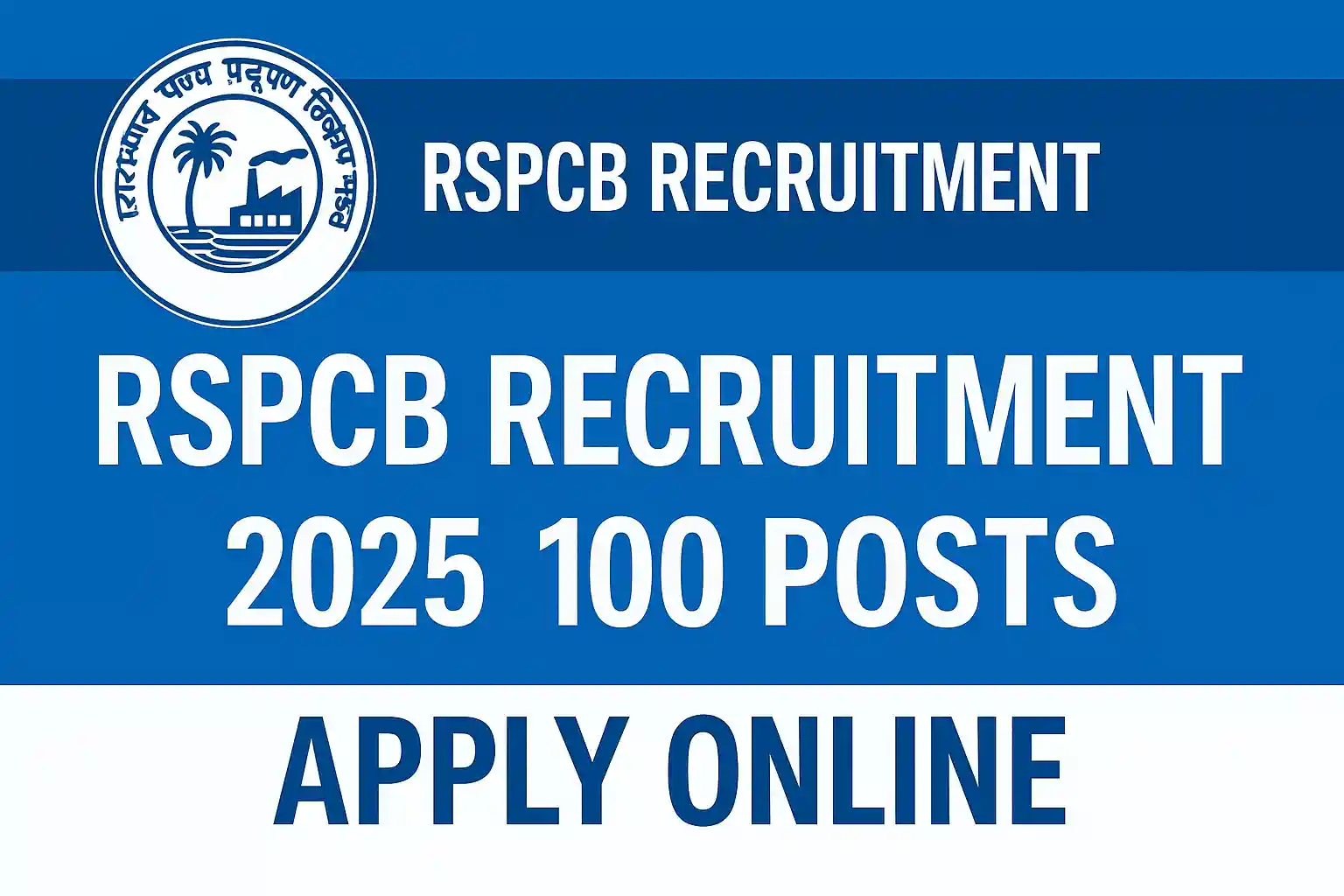 Rspcb recruitment 2025