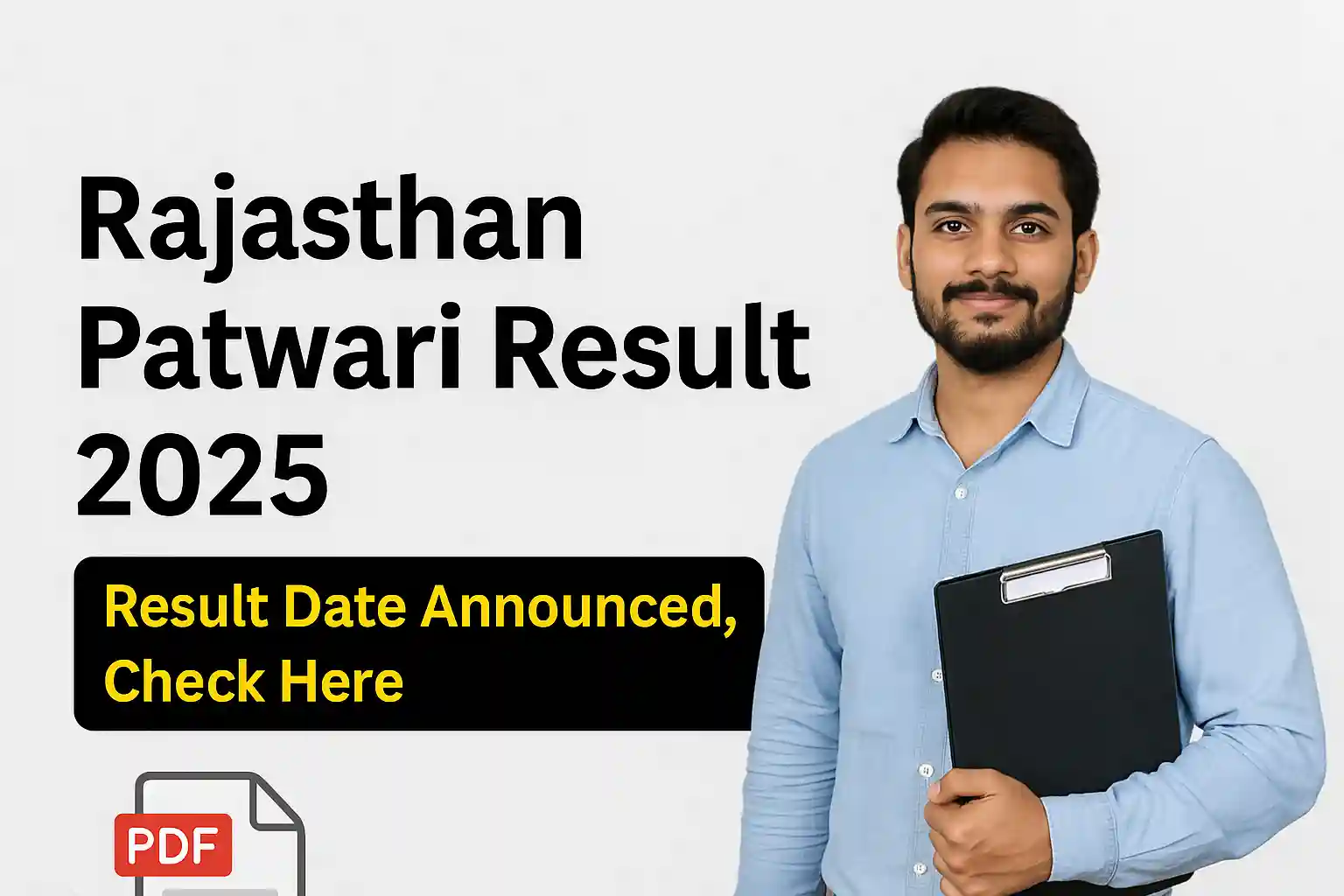 Rajasthan patwari result 2025 pdf out
