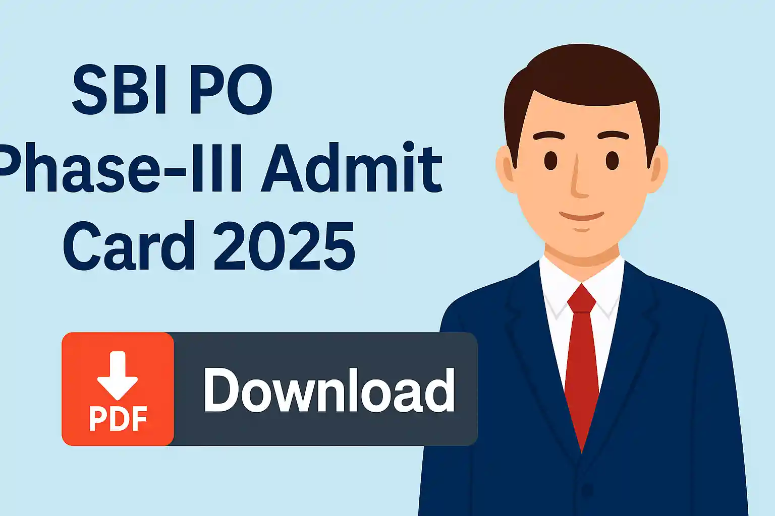 Sbi po phase-iii admit card 2025